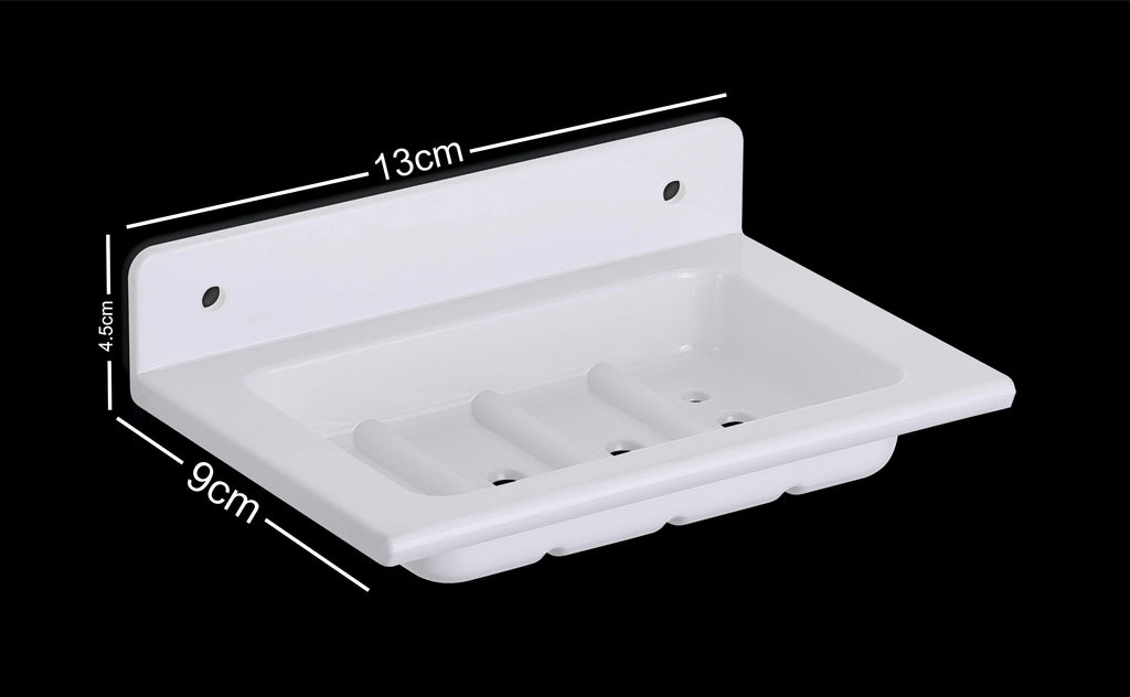 Elegant Wall-Mounted Soap Holder  (Pack of 2)
