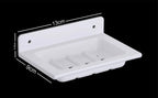 Elegant Wall-Mounted Soap Holder  (Pack of 2)