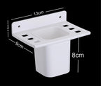 Wall-Mounted Toothbrush & Toothpaste Holder (pack of 2)