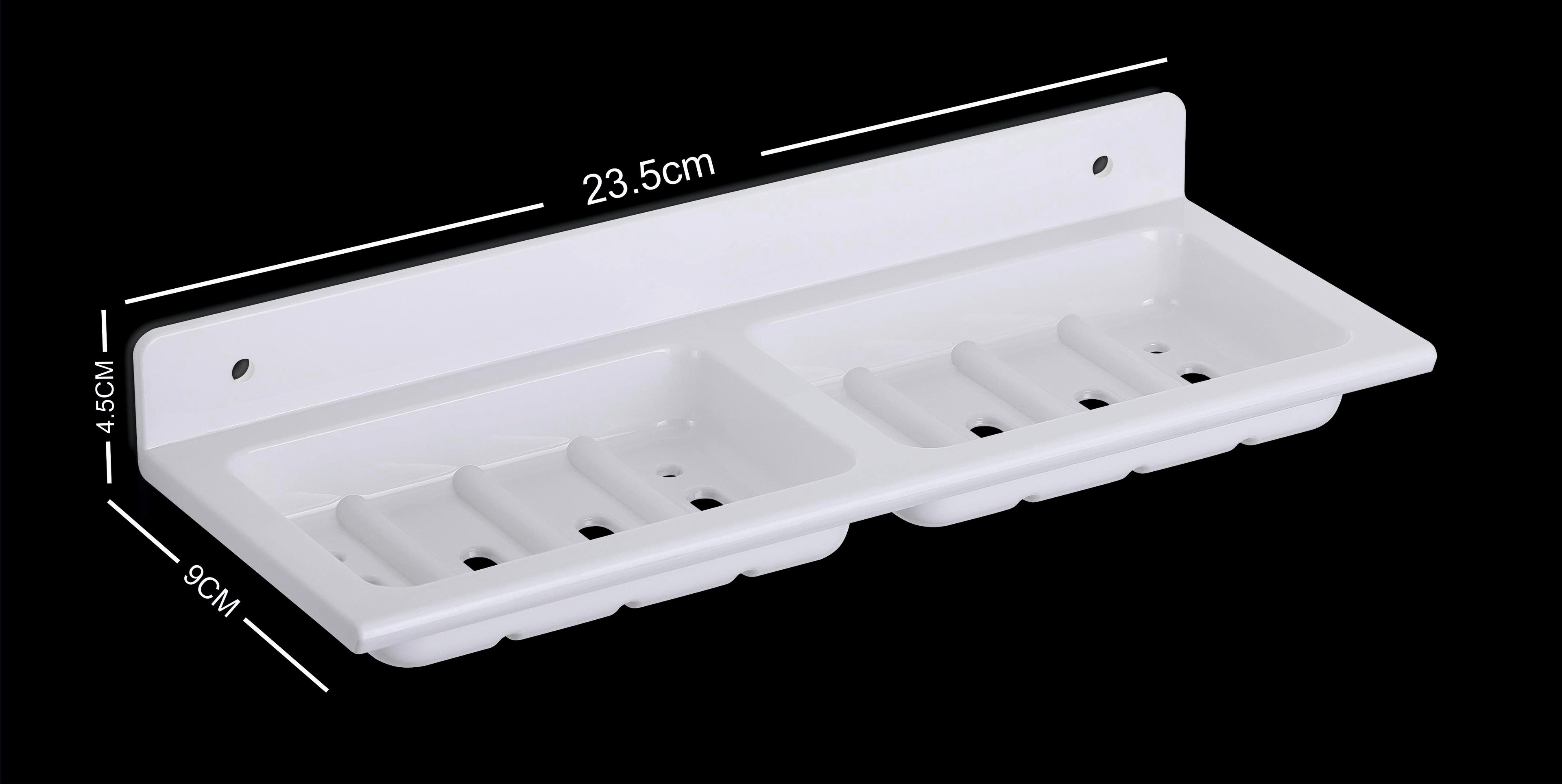 Wall-Mounted soap holder for bathroom(pack of 2)