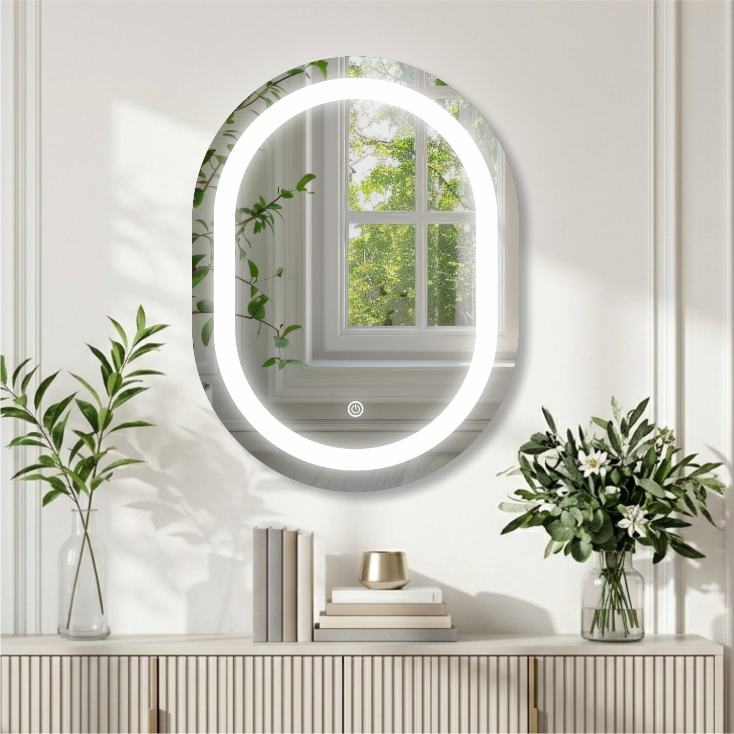 Capsule LED Vanity Mirror
