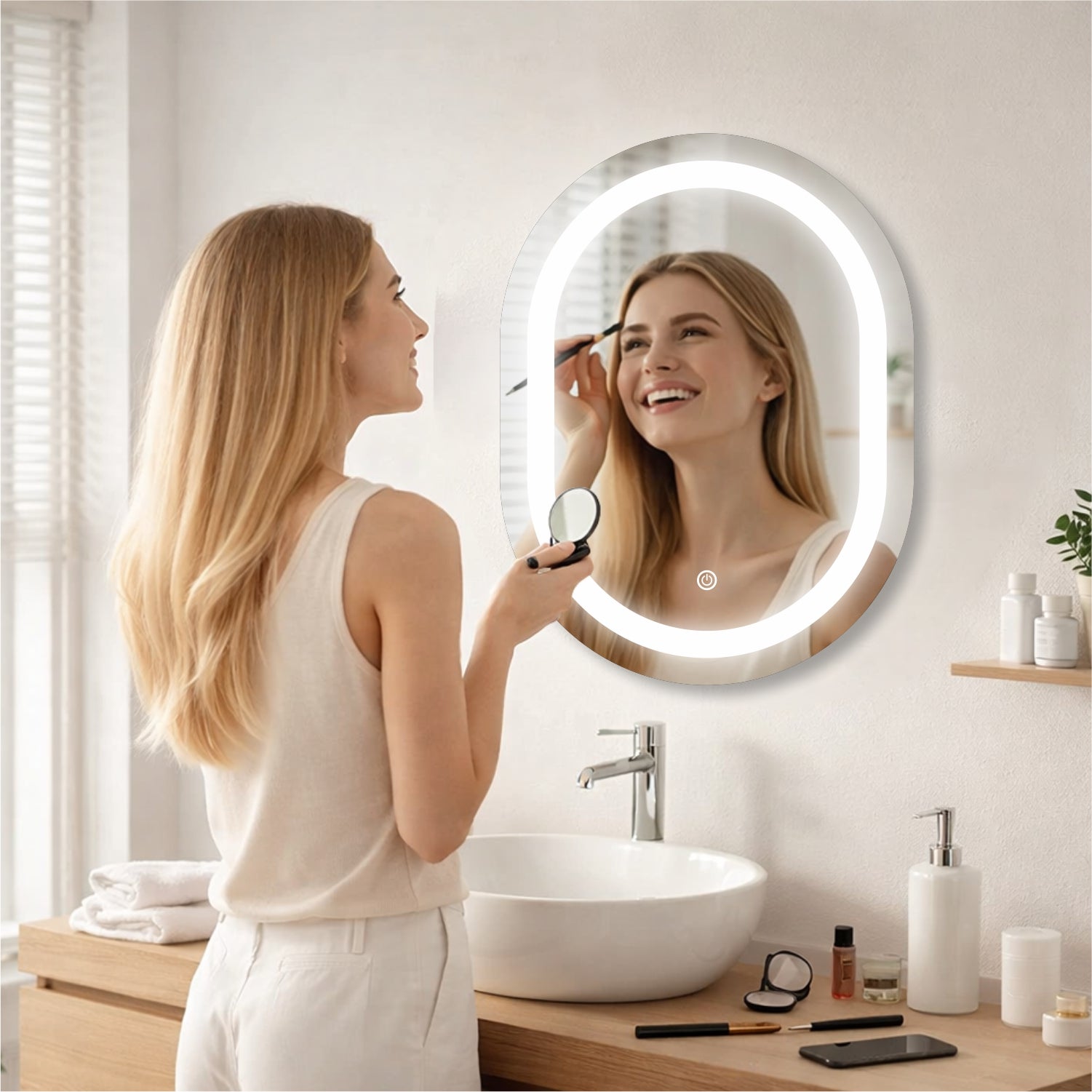 Tryotone capsule mirror size 18x24