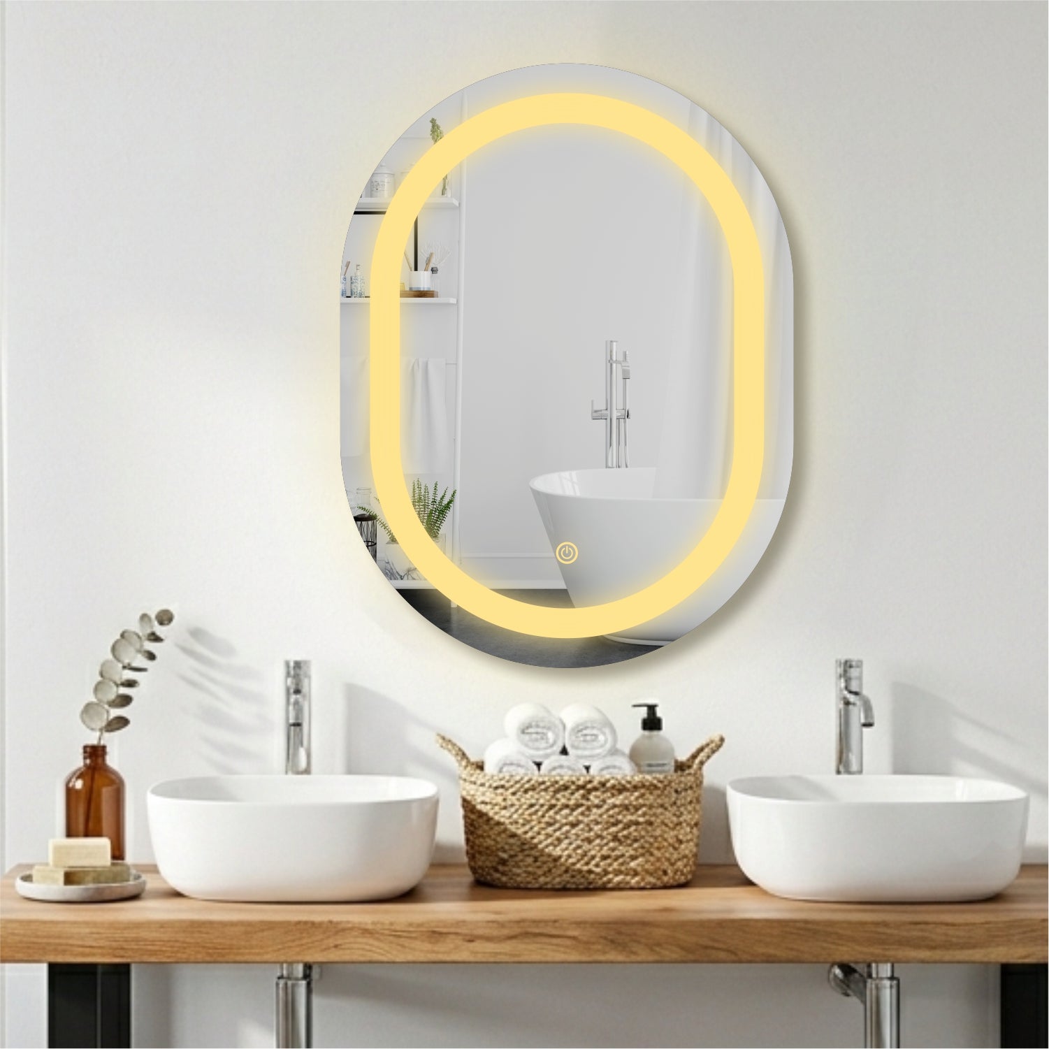 Tryotone capsule mirror size 18x24