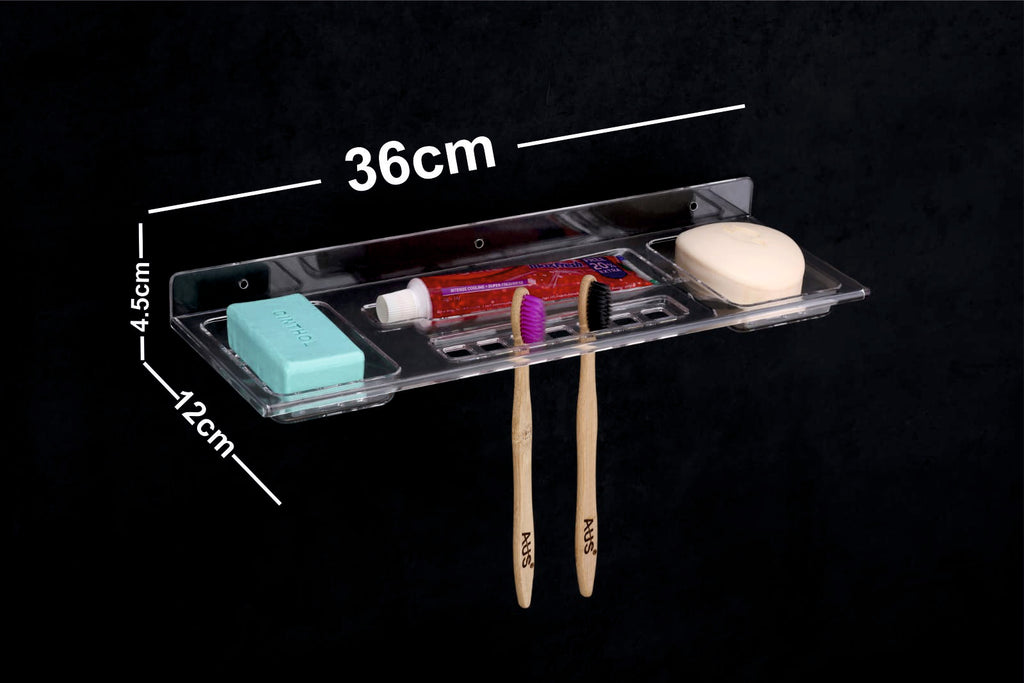 Tryotone  Bathroom  Toothbrush & Soap Holder (pack of 2)