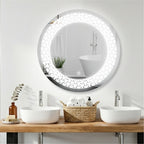 Round Glow LED Mirror 24 x 24