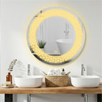 Round Glow LED Mirror 24 x 24