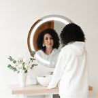 Round vanity LED Mirror 24 x 24