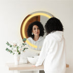 Round vanity LED Mirror 24 x 24