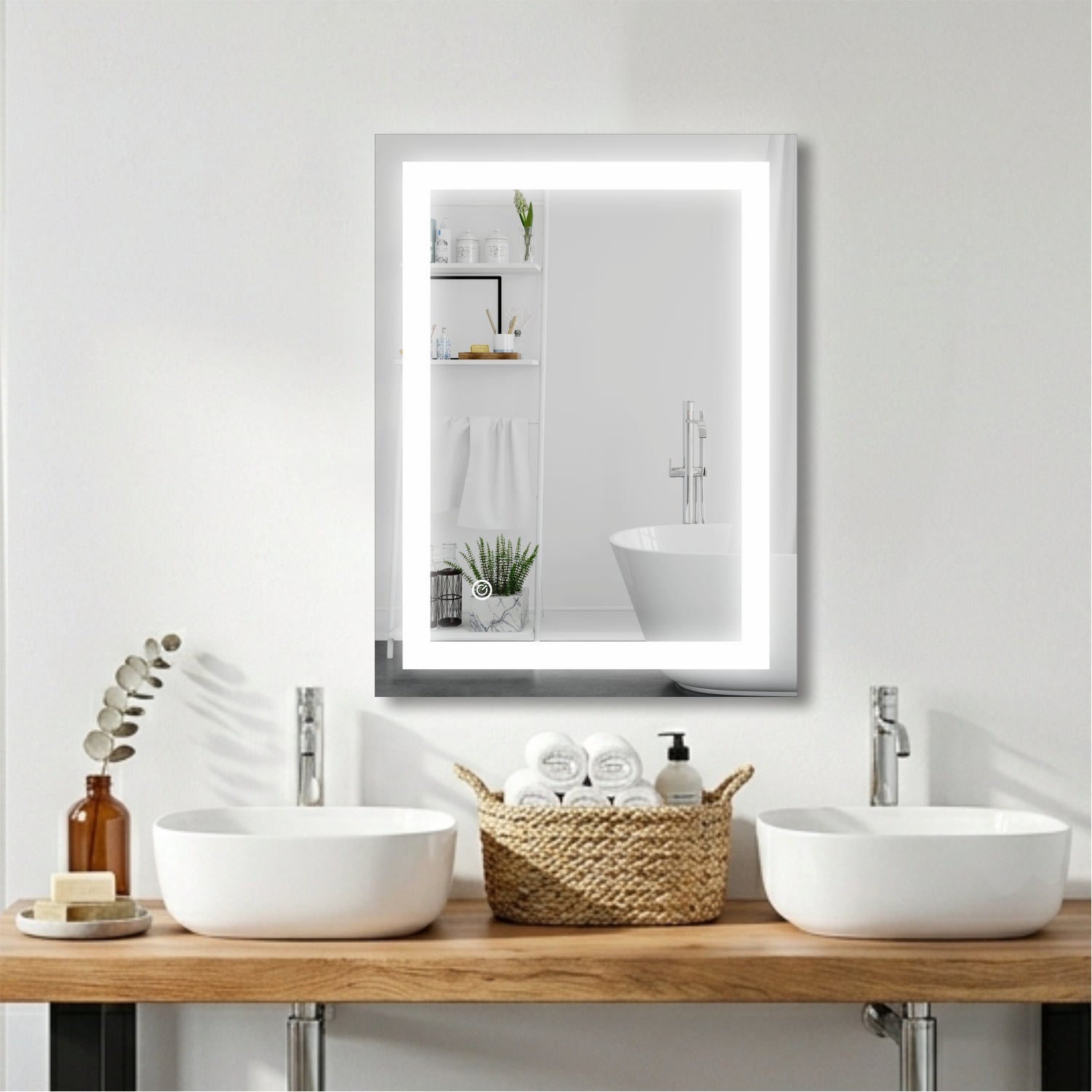 Rect Smart LED Mirror