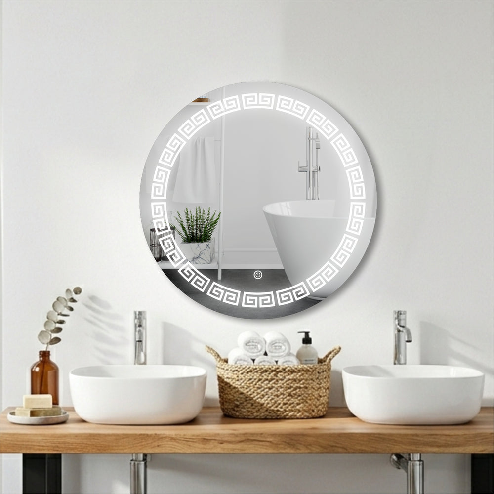 Round Nova LED Mirror 24 x 24