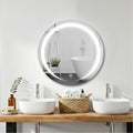 Tryotone Round  LED Mirror