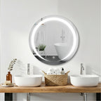 Tryotone Round  LED Mirror