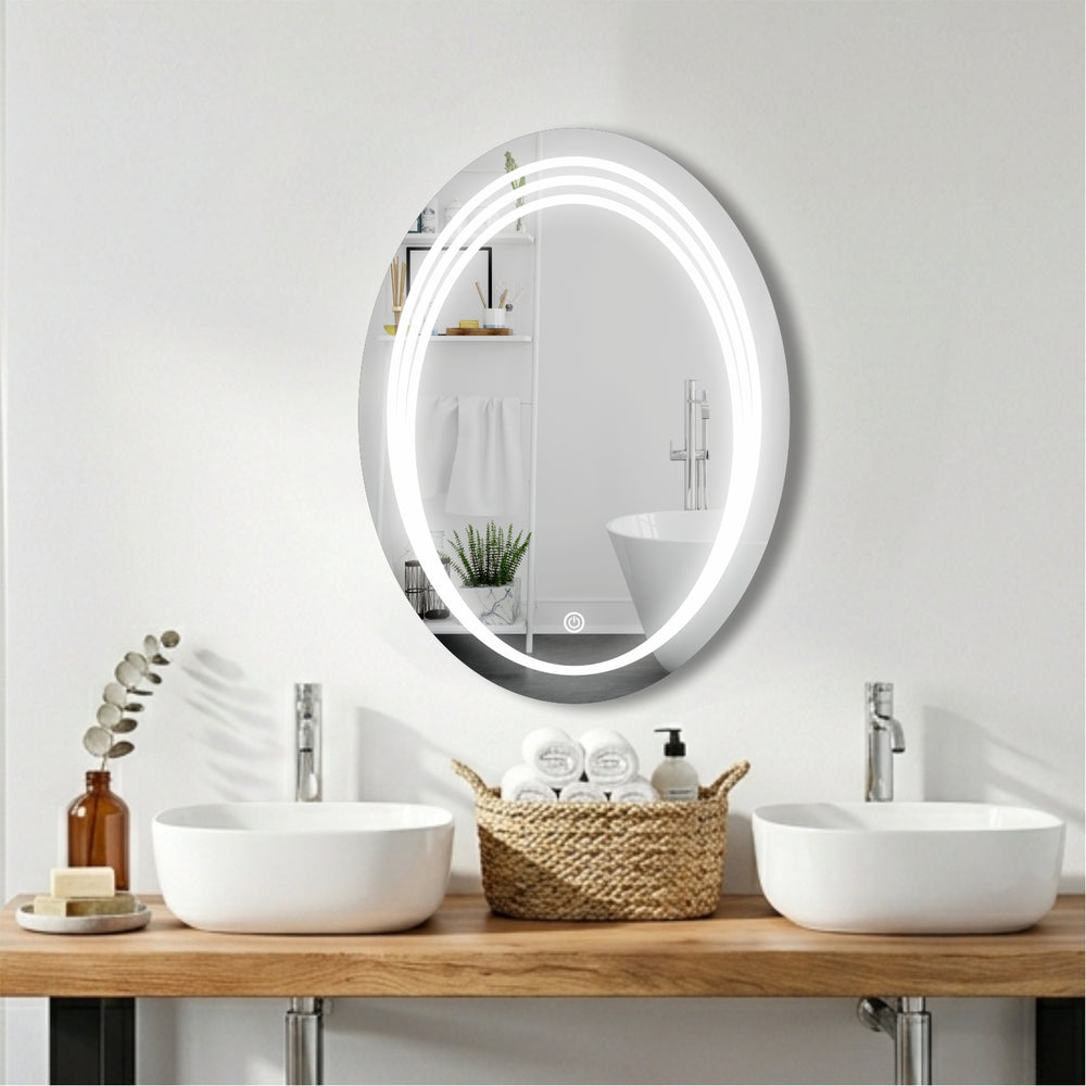 Oval GlowTouch Mirror