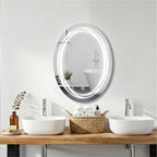 Tryotone Oval  LED Mirror 18 x 24