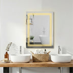 TRYOTONE Rect Luxe LED Mirror 18 x 24