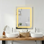 TRYOTONE Rect vanity LED Mirror 18 x 24