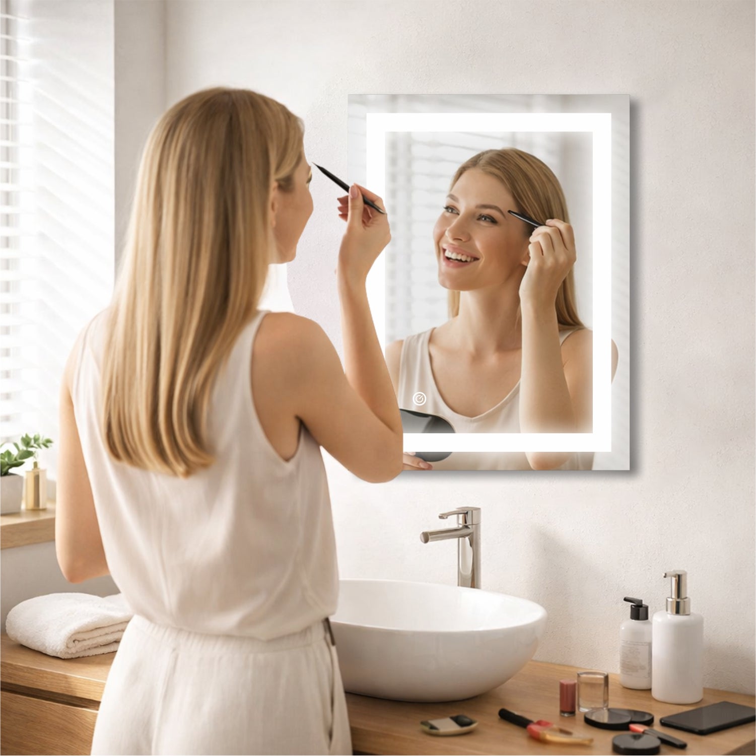 Rect Smart LED Mirror