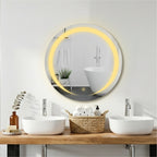Tryotone Round  LED Mirror