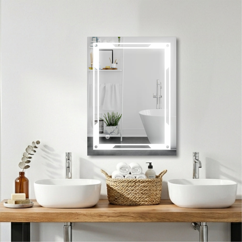 TRYOTONE Rectangle LED Mirror
