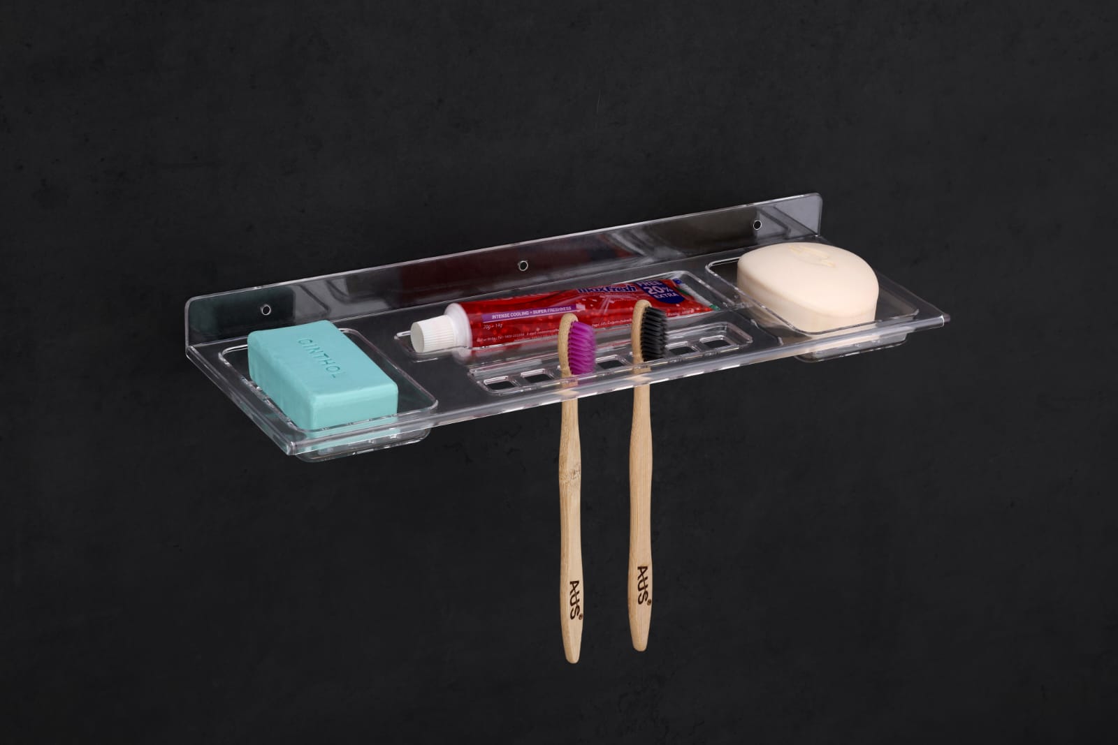 Tryotone  Bathroom  Toothbrush & Soap Holder (pack of 2)