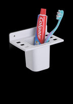 Wall-Mounted Toothbrush & Toothpaste Holder (pack of 2)