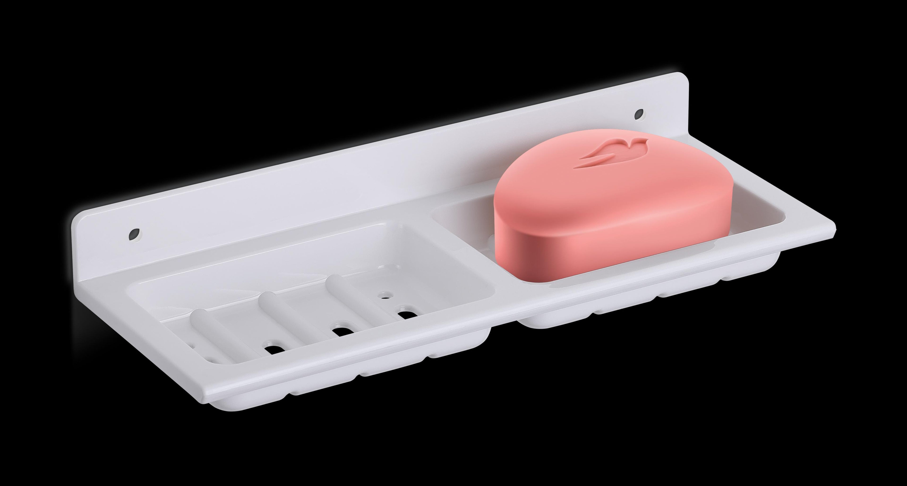 Wall-Mounted soap holder for bathroom(pack of 2)