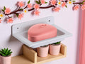Elegant Wall-Mounted Soap Holder  (Pack of 2)