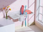 Wall-Mounted Dual Soap Dish and Toothbrush Holder  (Pack of 2)