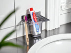 TRYOTONE Wall-Toothbrush Holder Plastic Toothbrush Holder (pack of 2)
